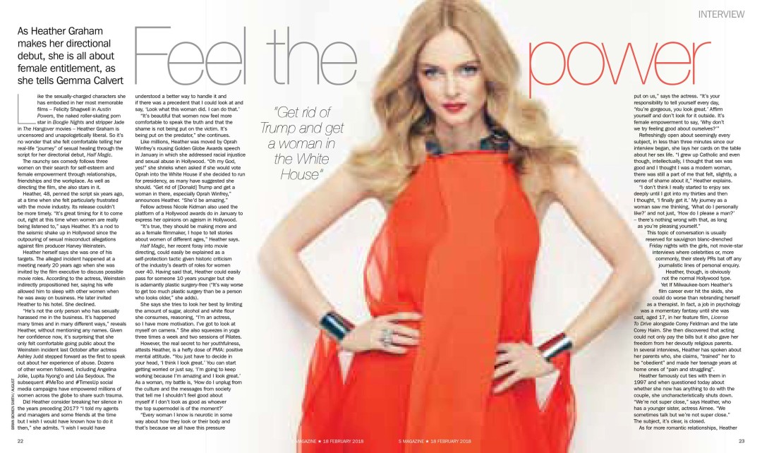 Heather Graham (S Magazine)