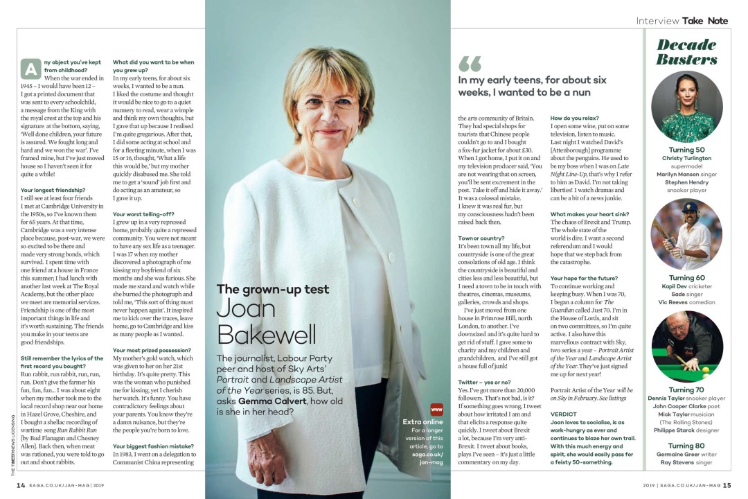 Joan Bakewell (Saga)
